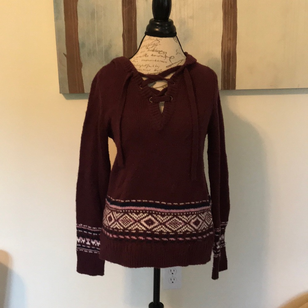 {Hollister} Hooded Sweater - Picture 4 of 8
